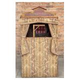 Antique Punch & Judy Tent Puppet Theater Stage