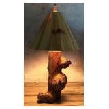 Rustic Lodgepole Table Lamp