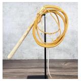 Custom Made Rawhide Leather Cowboy Bullwhip