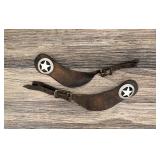 Texas Star Leather Cowboy Spur Straps