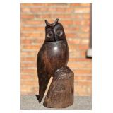 Mexican Ironwood Owl Wood Carving