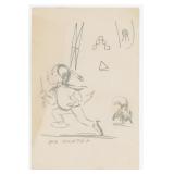 Ace Powell Little Indian Drawing