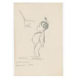 Ace Powell Little Indian Drawing