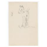 Ace Powell Little War Pony Drawing