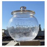 Nabisco National Biscuit Company Glass Jar