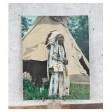 Francis Benjamin Zahn Sr. Indian Photo