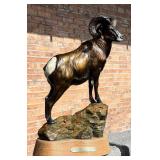 Daniel Parker Mountain Majesty Ram Bronze