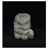 Silas Kayakjuak Inuit Eskimo Shaman Woman Carving