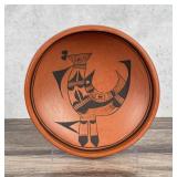 Lena Charlie Hopi Pottery Pueblo Thunderbird Bowl