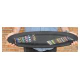 Martin Kremer Fused Glass Cascade Ellipse Bowl