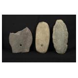Ancient Native American Indian Stone Gorgets