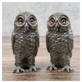 Vagabond House Pewter Owl Salt & Pepper Shakers