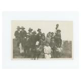 Black Lodge Indian School Children Photo Montana