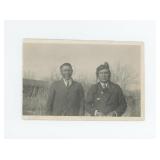 Deer Nose and Enemy Crow Indian Photo