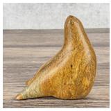 Sharon Spencer Inuit Soapstone Seal Carving