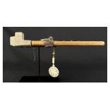 Native American Indian Peace Pipe
