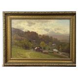 Raymond Dabb Yelland Catskill Mountains Painting