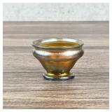 Louis Comfort Tiffany Glass Pedestal Salt 1307