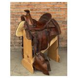 H. Mann Ennis Montana Territory Saddle