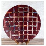 Martin Kremer Fused Glass Charger Bowl Plate