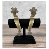 Nickel Silver Montana Ranch Used Cowboy Spurs