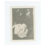 Woman and Indian Baby Crow Agency Montana Photo