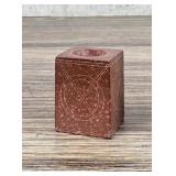 Native American Indian Pipestone Candlestick