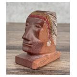 Native American Indian Pipestone Candlestick