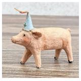 Debbee Thibault Mr Calkins Folk Art Pig