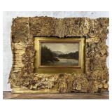 Barney Bellinger Sacandaga River New York Painting