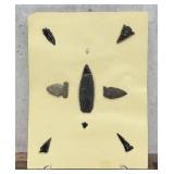 Ancient Native American Indian Stone Arrowheads