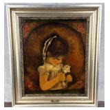 Ray McCarty The Rose Mixed Media on Board