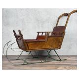 Doll Size Horse Drawn Sleigh
