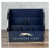 Greyhound Bus Lines Timetable Map Counter Display