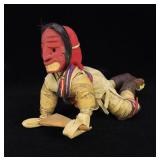 Iroquois Native American Indian False Face Doll