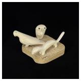 Mark Tungilik Repulse Bay Inuit Eskimo Carvings