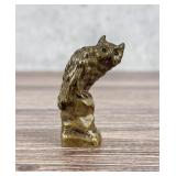 Austrian Vienna Bronze Owl