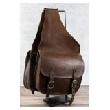 Main & Winchester Leather Cowboy Saddle Bags