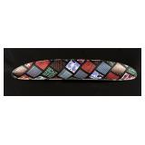 Martin Kremer Fused Glass Mosiac Ellipse Bowl