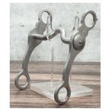 Crockett Renalde Aluminum Cowboy Horse Bit