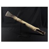 Native American Indian Gun Barrel Hide Scraper