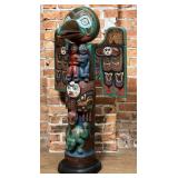 Exceptional Northwest Coast Tlingit Totem Pole