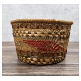 Makah Northwest Coast Native American Whale Basket