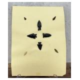 Ancient Native American Indian Stone Arrowheads