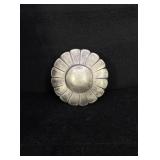 Navajo Sterling Silver Spur Strap Concho