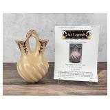 Juanita Fragua Jemez Pueblo Wedding Vase