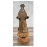 18th Century Spanish Colonial Santos of a Friar