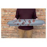 Martin Kremer Fused Glass Mosaic Ellipse Bowl