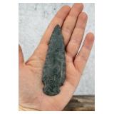 Ancient Native American Indian Arrowhead Lance