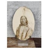 Black Heart Lakota Warrior Pine Ridge Indian Photo